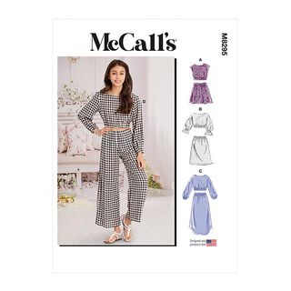 odzież sportowa | McCalls 8295 | 128-158, 
