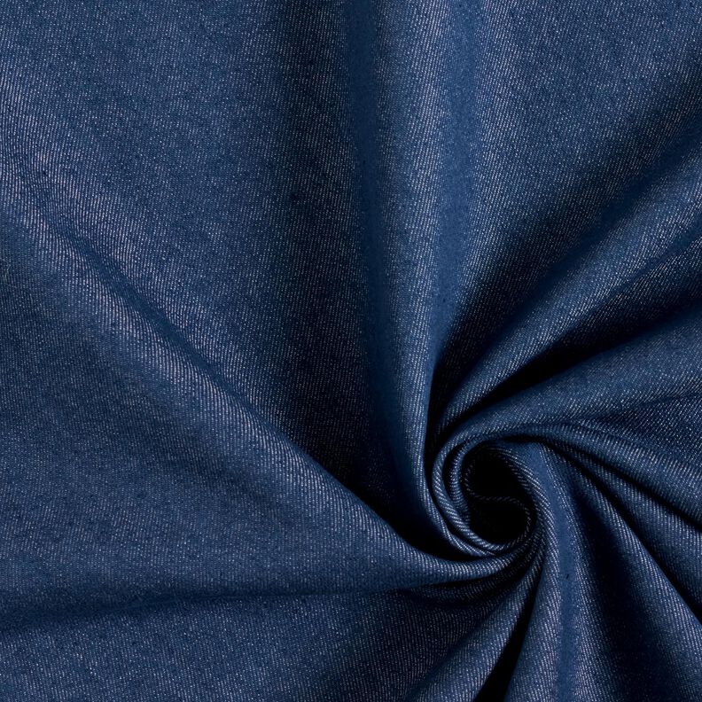 Denim strecz z mieszanki bawełny, średni – dżins,  image number 1