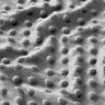 Miękki polar tłoczone kropki – szary,  thumbnail number 2