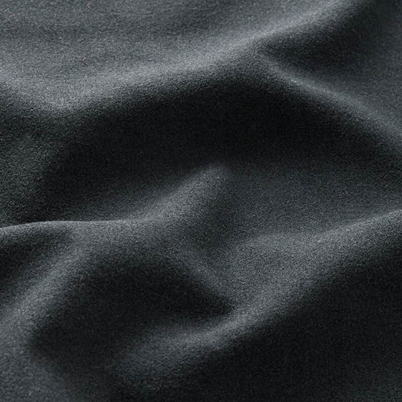 Materiał na płaszcze welur jednokol. – czerń,  image number 2