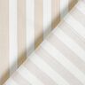 Tkanina bawełniana w paski – biel/nerkowiec,  thumbnail number 4