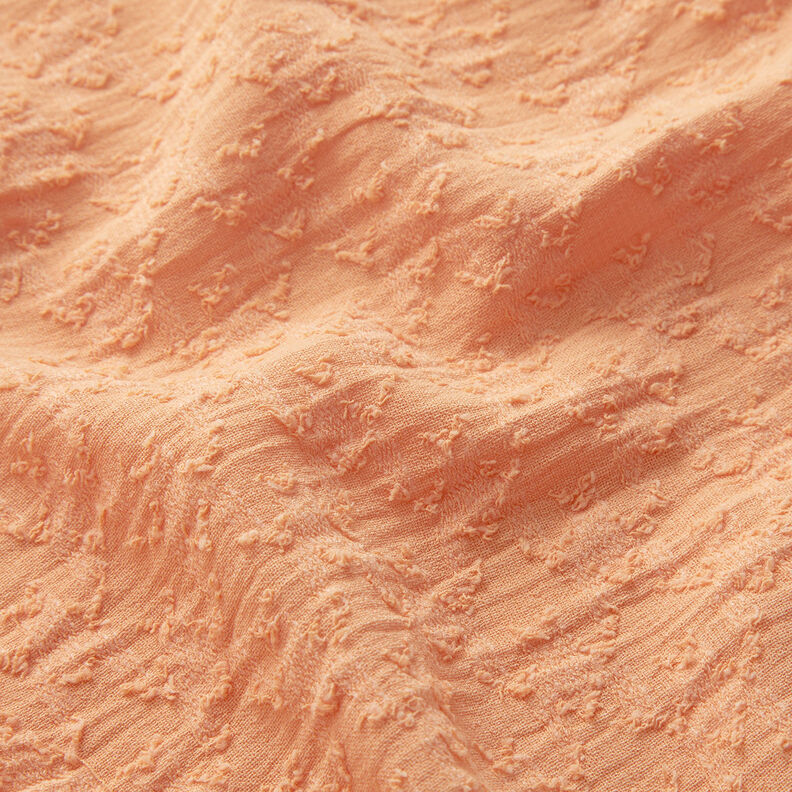 Żakard dobby, kurza stopka – brzoskwinia,  image number 4
