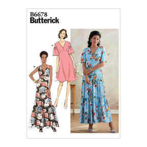 Sukienka, Butterick B6678 | 40-48, 