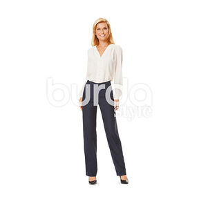 Spodnie, Burda 6681, 