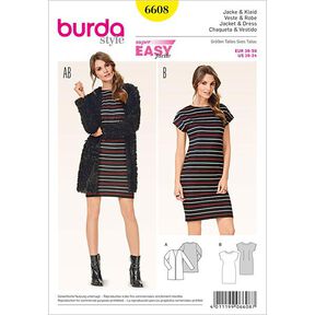 Kurtka / Sukienka, Burda 6608, 