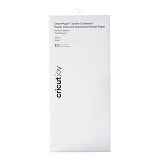 Cricut Joy Smart Sticker Cardstock [14x33 cm] | Cricut – biel, 