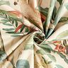 Tkanin dekoracyjna Half panama papuga w dżungli – naturalny/zieleń,  thumbnail number 3