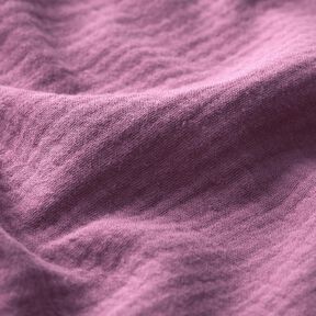Muślin / Tkanina double crinkle – malwa, 