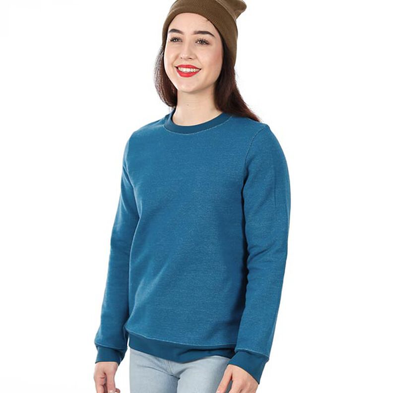 KOBIETA DENIZ ponadczasowy sweter z mankietami | Studio Przycięcie na wymiar | XS-XXL,  image number 6