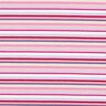 Dżersej bawełniany prążki – liliowy/pink,  thumbnail number 1