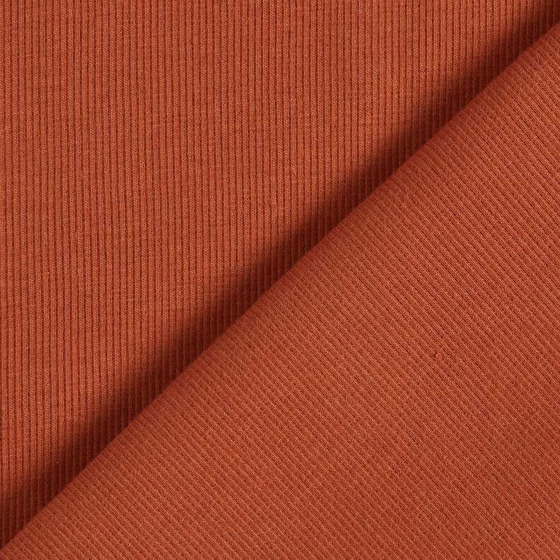 2x2 Dzianina ściągaczowa Jednokol – miedź,  image number 3