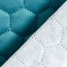 Tkanina tapicerska pikowany aksamit plaster miodu – petrol,  thumbnail number 4