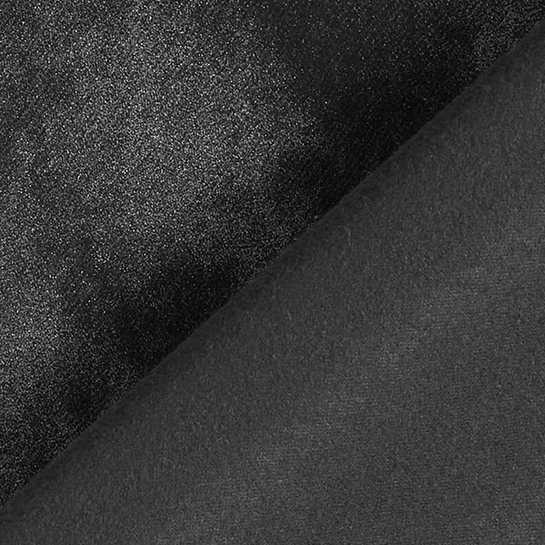 Imitacja skóry z marmurowym połyskiem – czerń,  image number 4