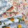 Tkanina dekoracyjna płótno orientalne ornamenty kwiatowe 280 cm – biel/błękit,  thumbnail number 5