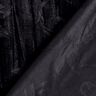 Gnieciony aksamit z chryzantemą – czerń,  thumbnail number 4