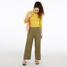 FRAU ELENA – gładkie spodnie o prostej nogawce, Studio Schnittreif  | XS -  XXL,  thumbnail number 6