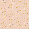 Tkanina bawełniana Kreton kolorowe kropki – beż,  thumbnail number 1
