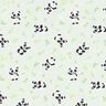 Tkanina bawełniana Kreton przytulanka panda – zieleń,  thumbnail number 1