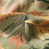Tkanin dekoracyjna Half panama cyfrowe liście palmowe – jasny khaki,  thumbnail number 2