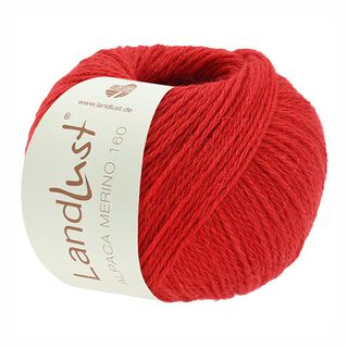 LANDLUST Alpaca Merino 160, 50g | Lana Grossa – czerwień, 