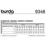 Sukienka niemowlęca | Bluzka | Spodnie, Burda 9348 | 68 - 98,  thumbnail number 7