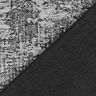 Dzianina swetrowa z metalicznym abstrakcyjnym nadrukiem – srebrny metaliczny/czerń,  thumbnail number 5