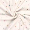 Muślin / Tkanina double crinkle kolorowe serca nadruk cyfrowy – biel,  thumbnail number 3