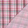 Muślin / Tkanina double crinkle Lureks kratka | Poppy Fabrics – różowy/złoty metaliczny,  thumbnail number 4