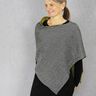 KOBIETA PENNY asymetryczne dwustronne poncho | Studio Przycięcie na wymiar | Jeden Rozmiar,  thumbnail number 3