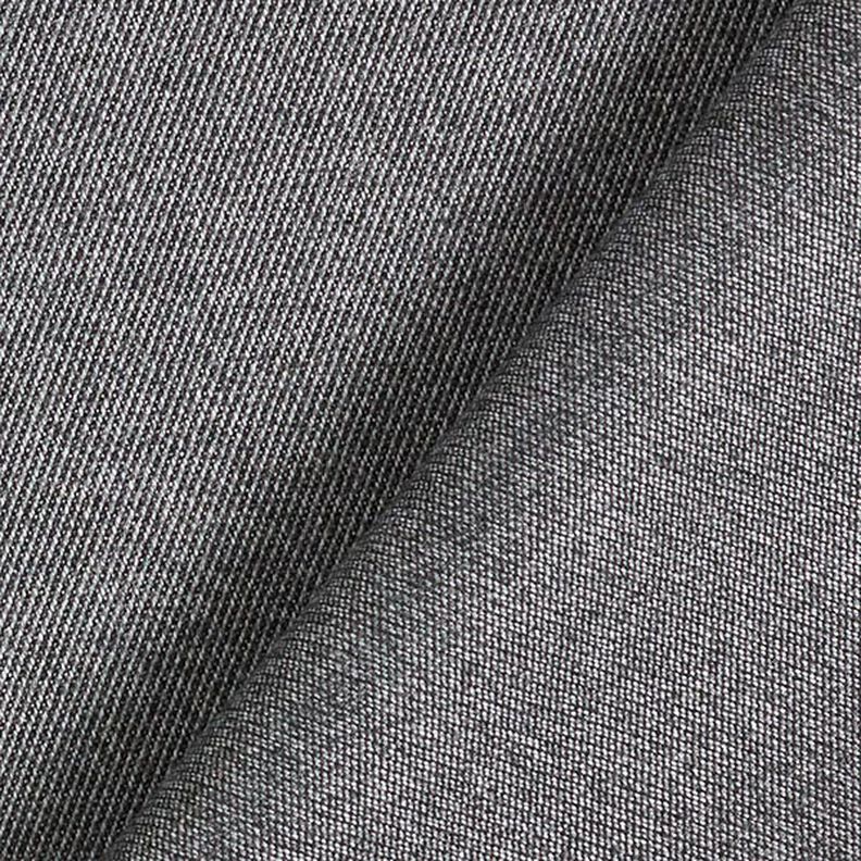 Tkanina garniturowa strecz mieszanka z wiskozą jednokol. – ciemnoszary,  image number 3