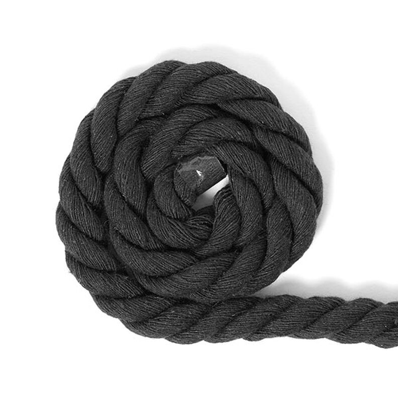 Sznurek bawełniany [Ø 14 mm] 18 - czarny,  image number 1