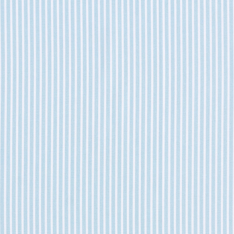 Popelina bawełniana Paski – jasnoniebieski/biel,  image number 1
