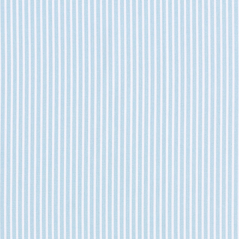 Popelina bawełniana Paski – jasnoniebieski/biel,  image number 1