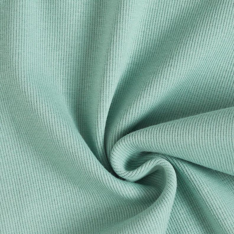 2x2 Dzianina ściągaczowa Jednokol – eukaliptusowy,  image number 1