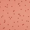 Dżersej prążkowany rozproszone serca | Poppy Fabrics – łosoś/ciemnoczerwony,  thumbnail number 1