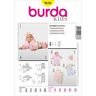 Komplet dla niemowląt: Kombinezon / Kurtka / Spodnie, Burda 9636,  thumbnail number 1