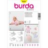 Komplet dla niemowląt: Kombinezon / Kurtka / Spodnie, Burda 9636,  thumbnail number 1