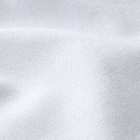 Denim strecz z mieszanki bawełny, średni – biel, 