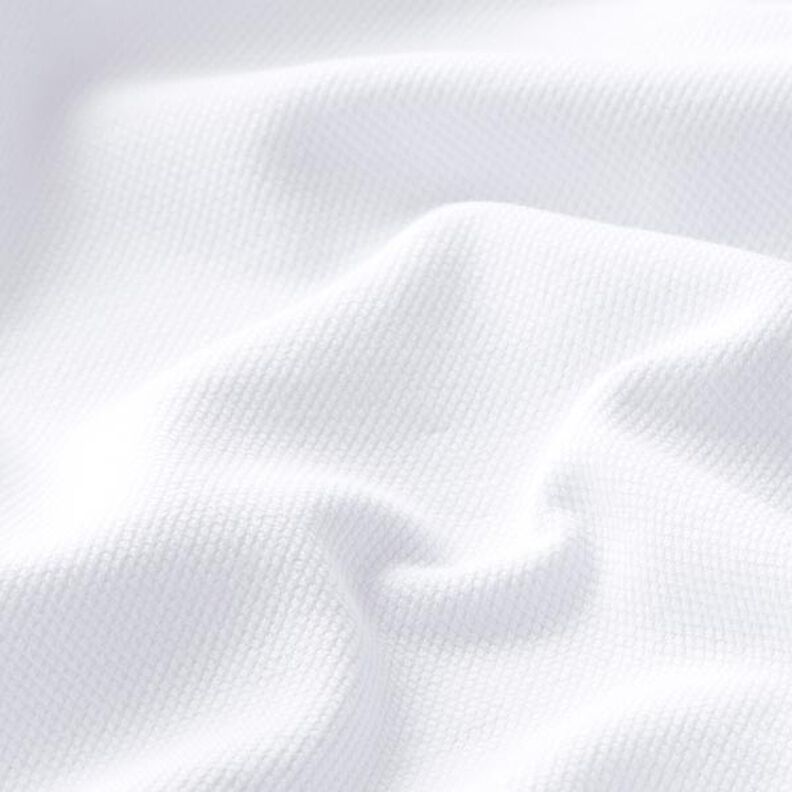 Dżersej bawełniany Pika cienka – biel,  image number 2