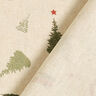 Tkanin dekoracyjna Half panama Christmas Tree – zawilec/jasny khaki,  thumbnail number 4