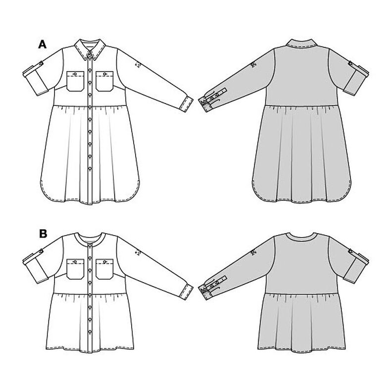 Plus-Size Sukienka / Tunika | Burda 5841 | 46-60,  image number 8