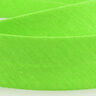 Taśma skośna Polycotton [20 mm] – neonowa zieleń,  thumbnail number 2