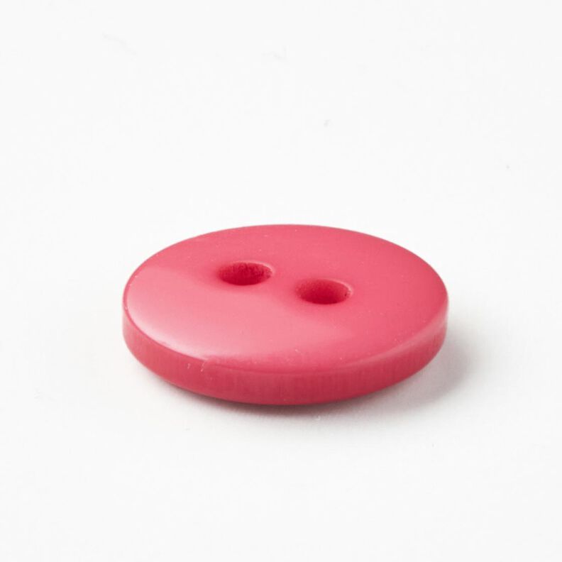 Guzik 2-dziurkowy okrągły [Ø 11 mm] – pink,  image number 3