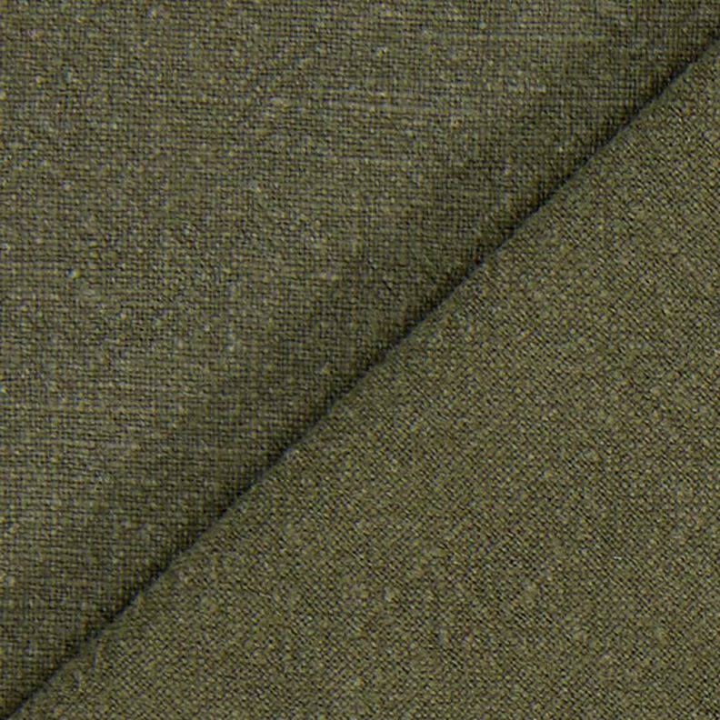 Tkanina ramia mix stonewashed, wysoka jakość – ciemna oliwka,  image number 3