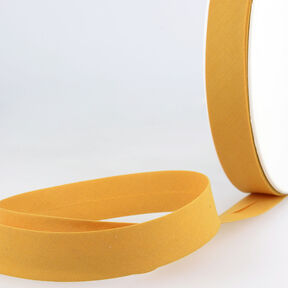 Taśma skośna Polycotton [20 mm] – musztarda, 