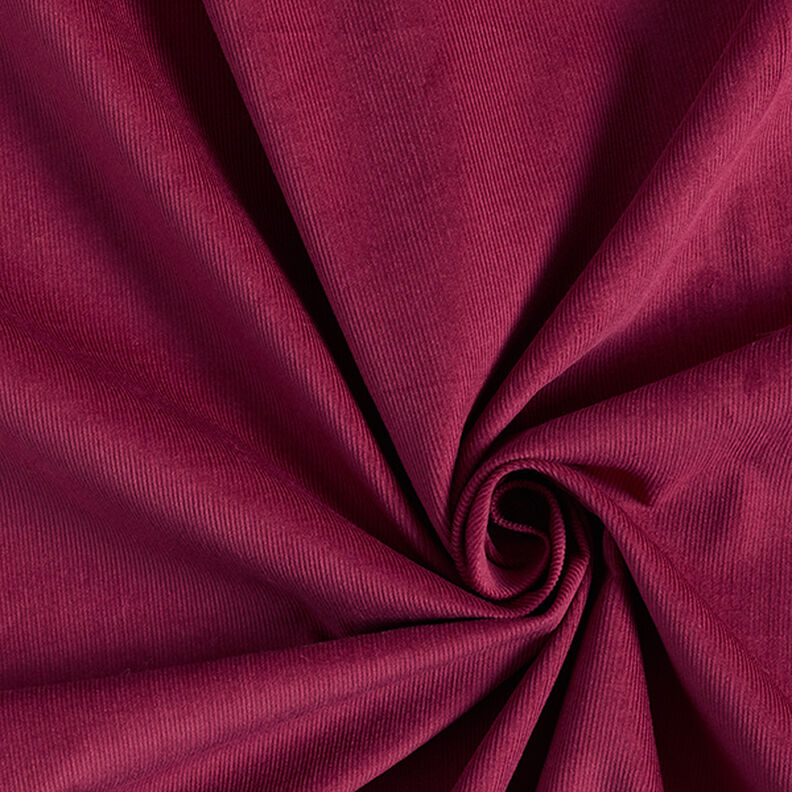 Sztruks cienki Jednokol – bordo,  image number 1