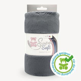 Plusz SNUGLY [1 m x 0,75 m | runo: 5 mm]  - ciemnoszary | Kullaloo, 
