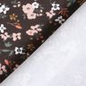 Dżersej bawełniany Mille-fleurs – czarny brąz,  thumbnail number 4