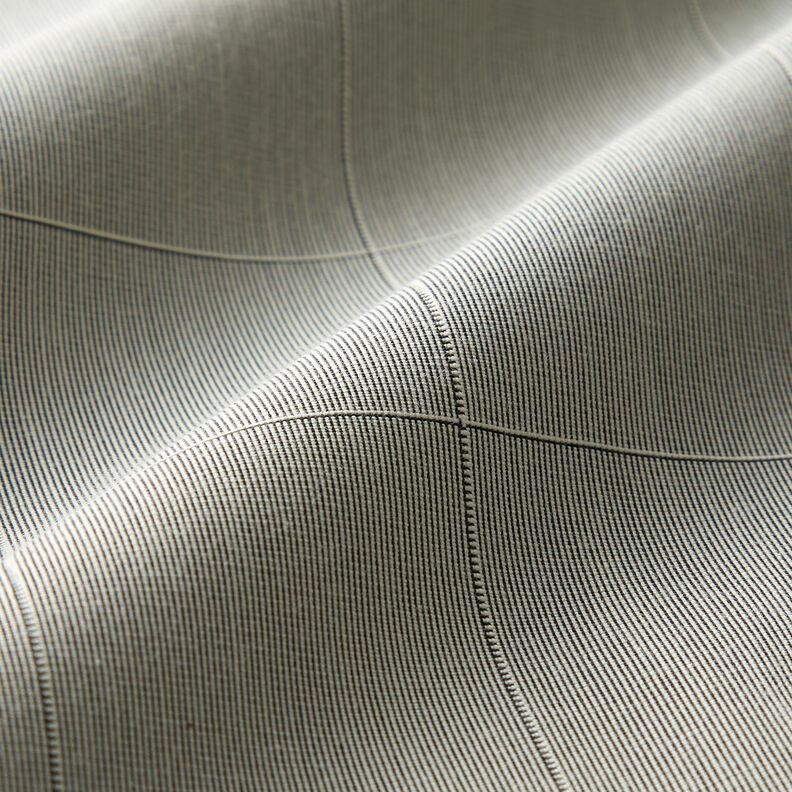 Tkanina spodniowa w kratkę – jasnoszary,  image number 2