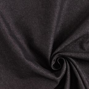 Denim strecz z mieszanki bawełny, średni – czerń, 